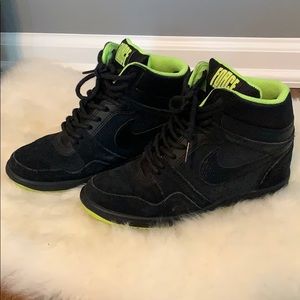 Nike Force Wedge Sneakers size 6